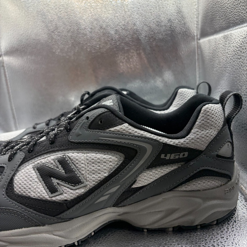 Size 13 4E New Balance 460 Gray Black Mens Comfort Athletic Sneaker MT460GB - Picture 6 of 12